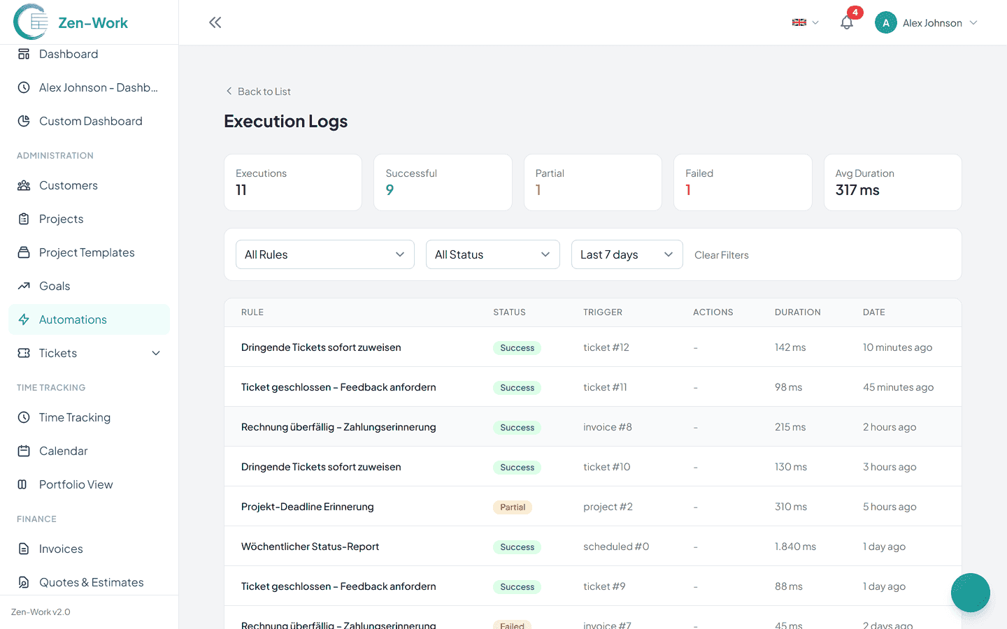 OAuth 2.0 & webhook platform