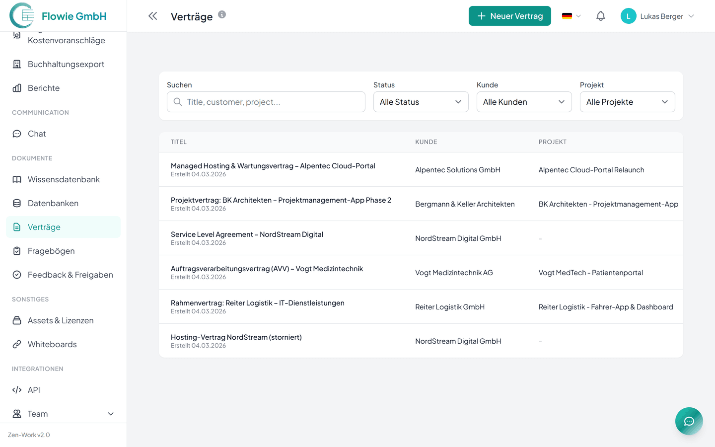 CSV-Import und -Export