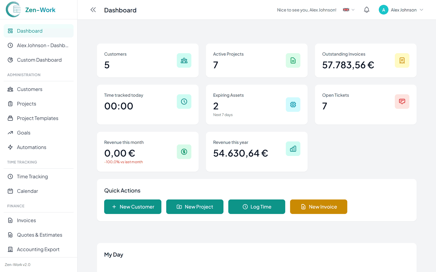 Dashboard With Real-Time Data