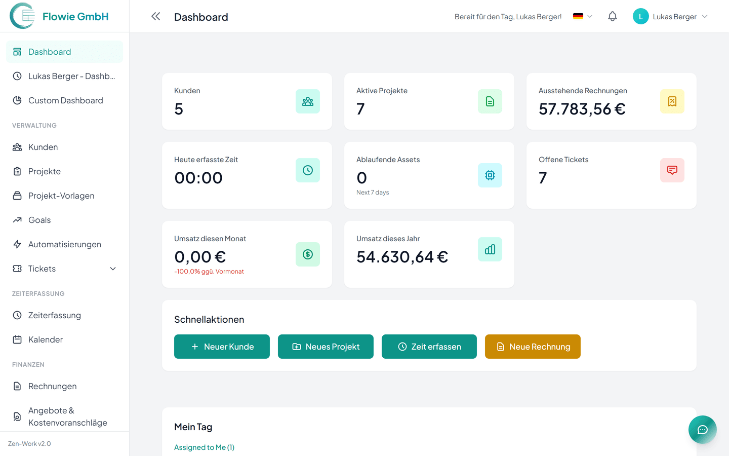 Individuelle Dashboards für den vollen Überblick