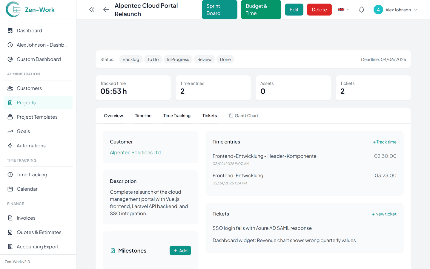 Customers Always in View