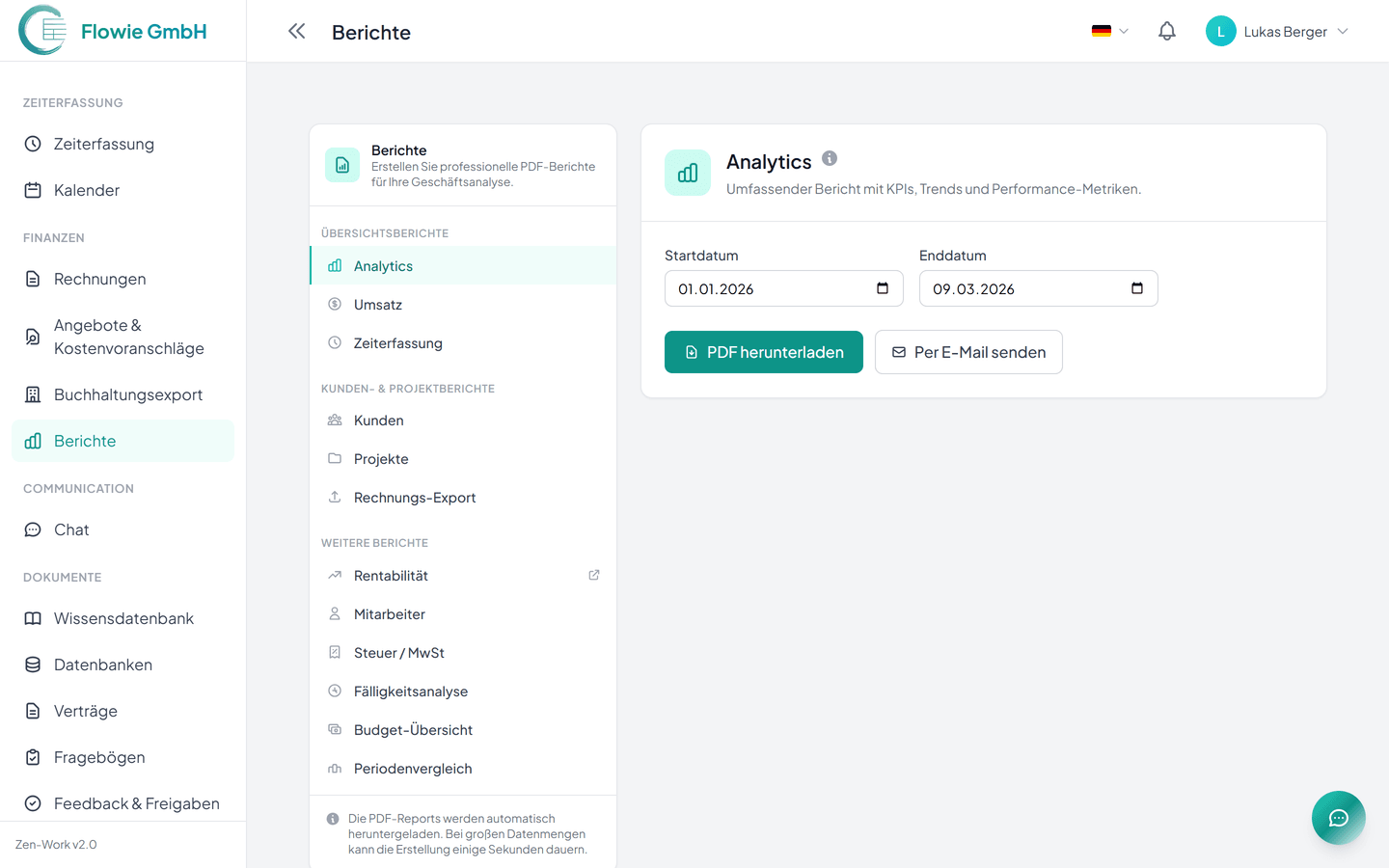 Daten filtern & teilen
