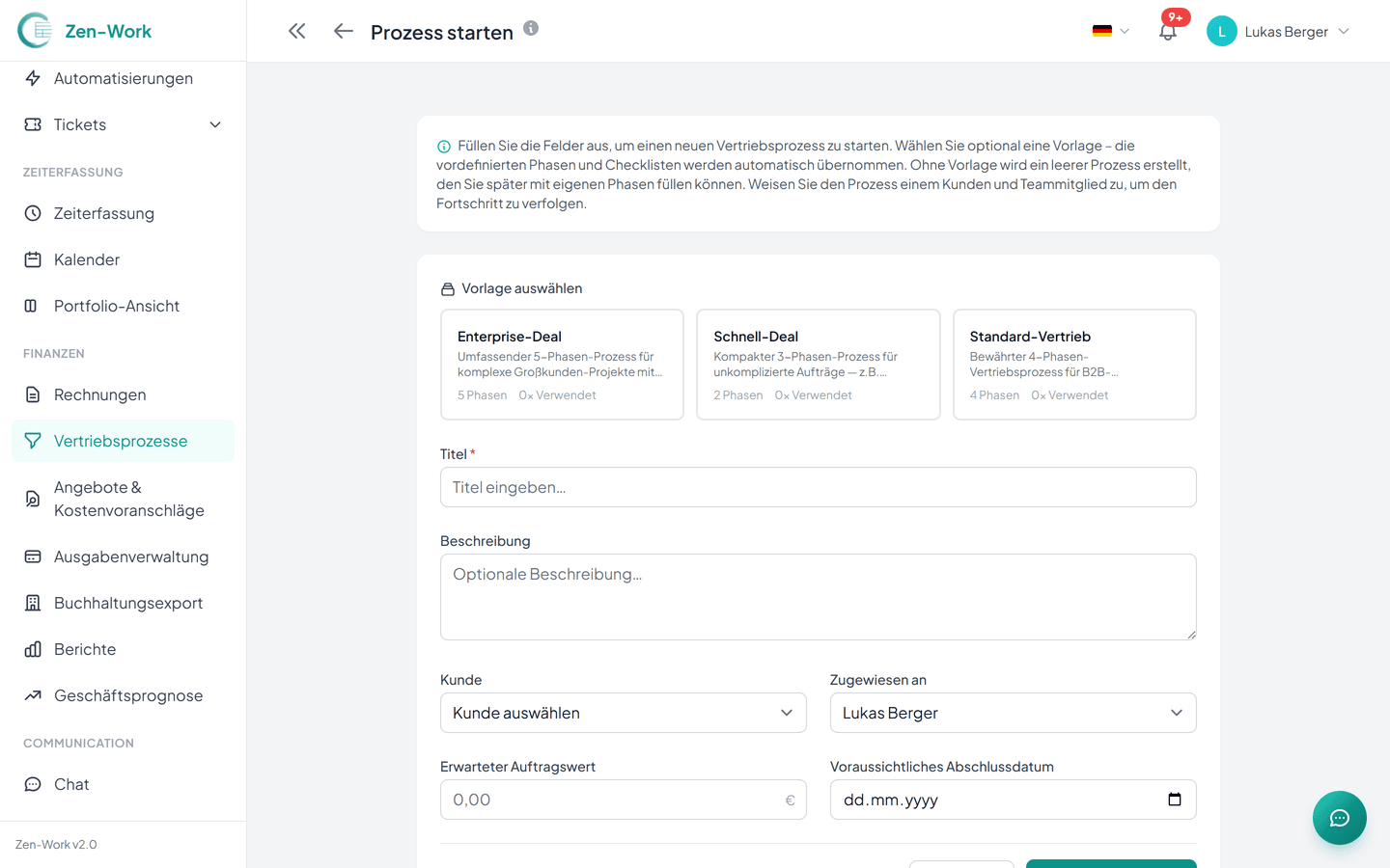 Leads erfassen & qualifizieren