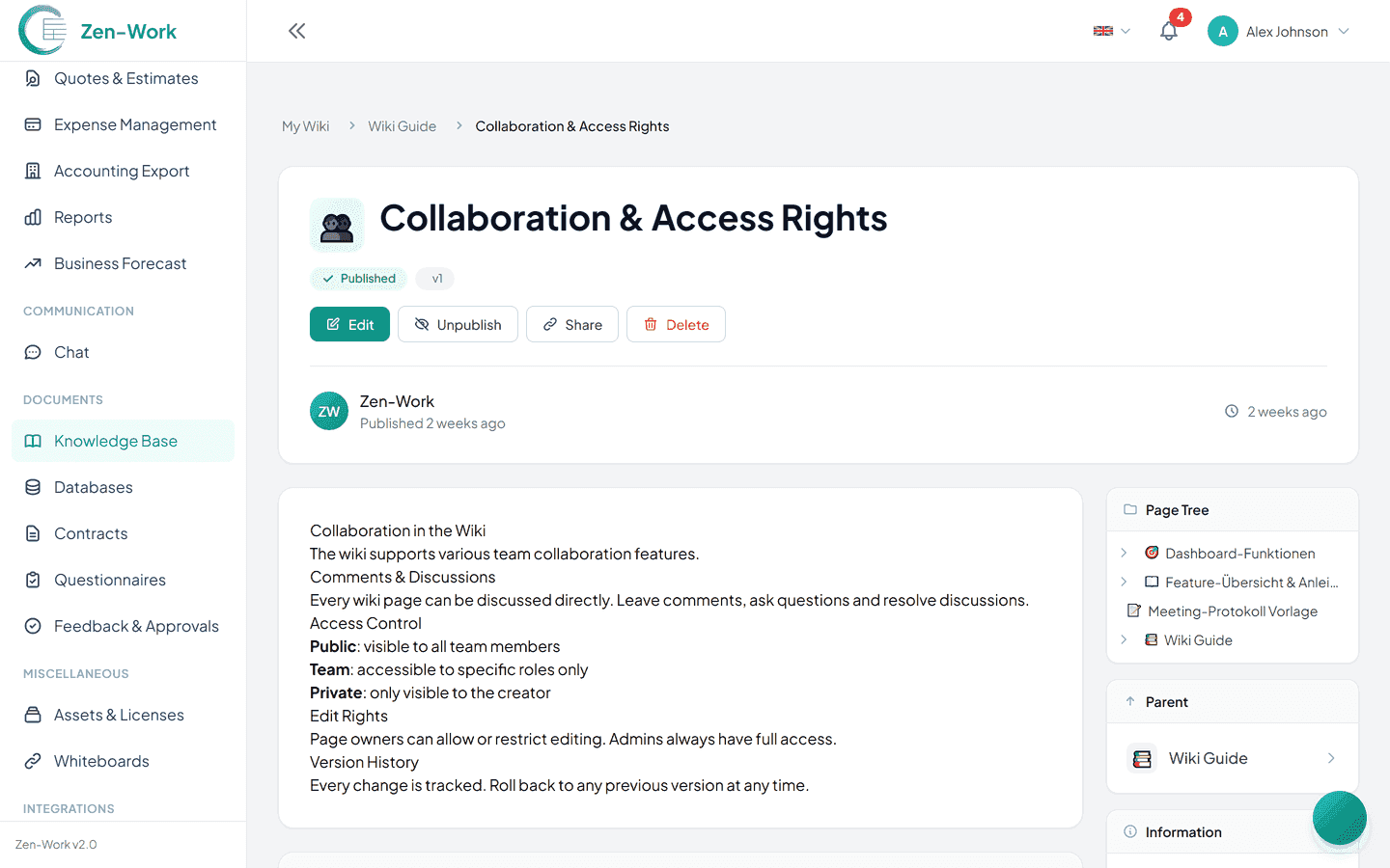 Permissions and Collaboration