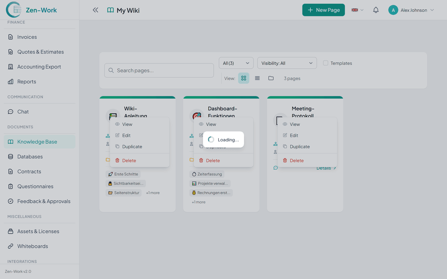 Wiki & Knowledge Base